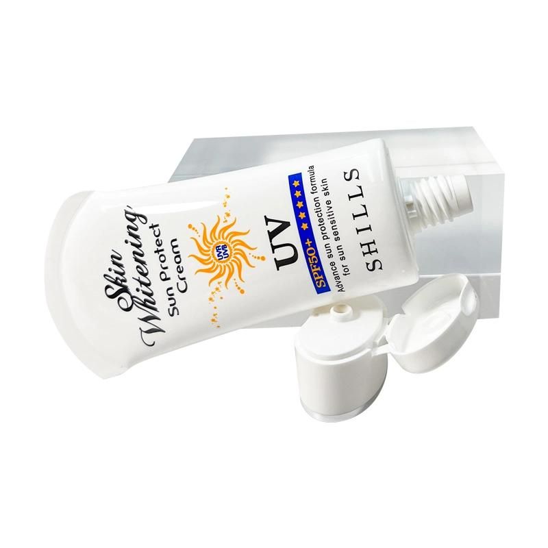 5 Layer Sun Protection Cream Tube with Oval Screw Lid