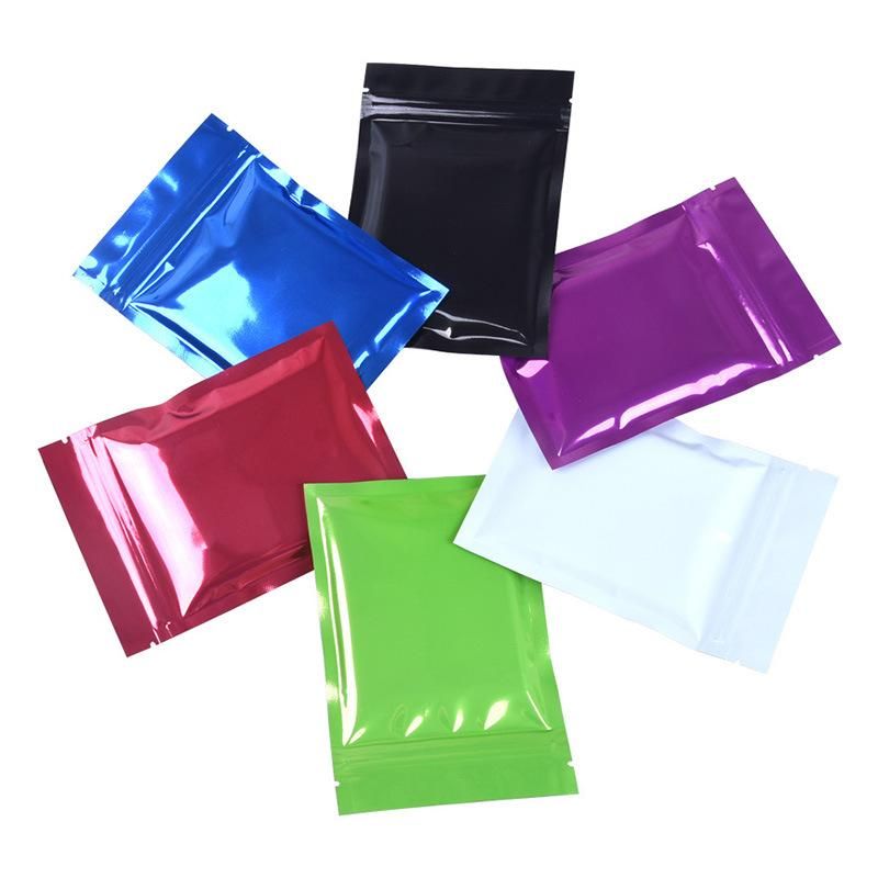 Moisture-Proof Printing Reusable Zipper Aluminum Foil Plastic Stand up Plastic Bag for Food