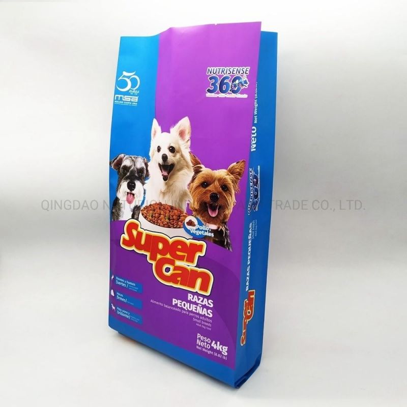 Customized 1kg 2kg 4kg 5kg 10kg Dog Food Packaging Bag