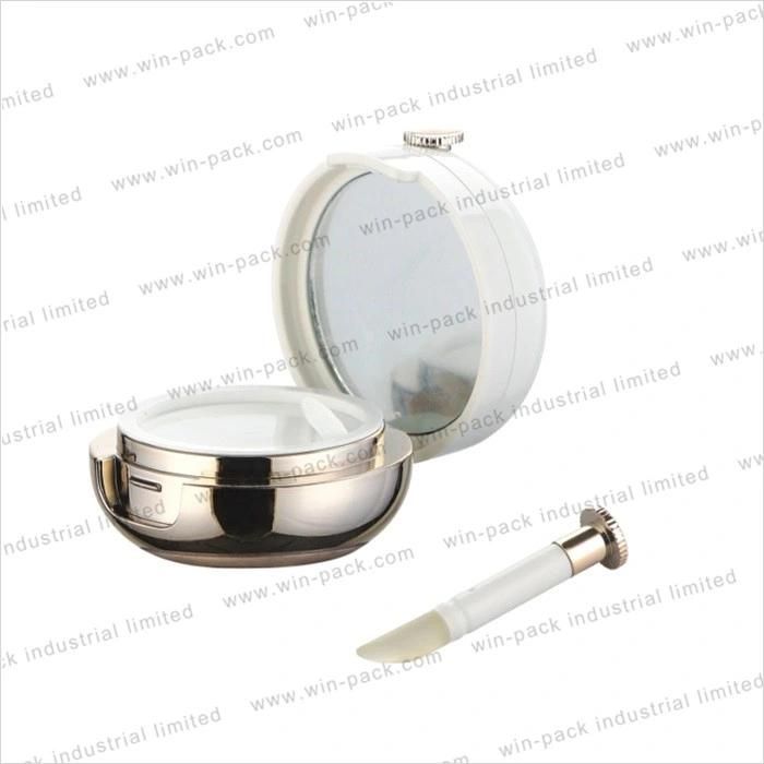 Winpack Hot Sell Round White Loose Powder Case for Cosmetic Packing