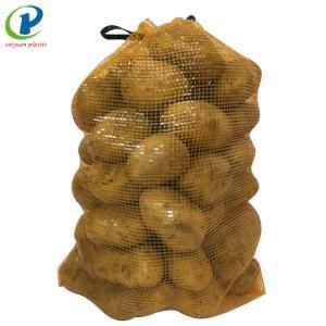 Onion PP Plastic Vegetable Fruit Leno Mesh Bag