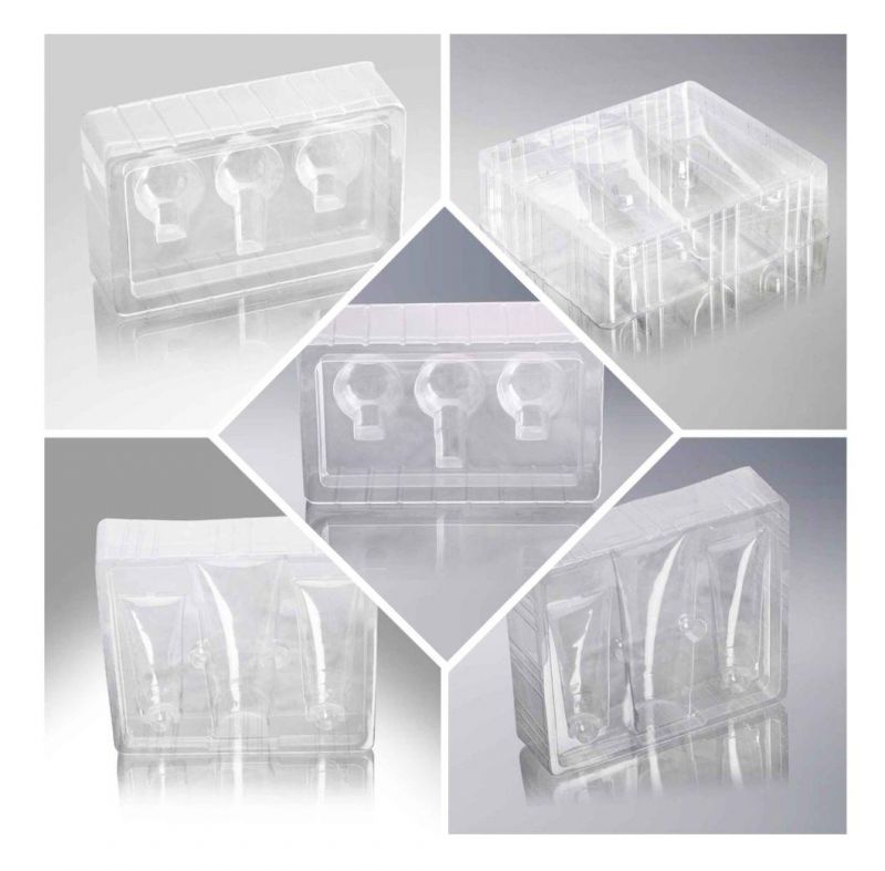 Clear Pet Cosmetics Packaging Plastic Products