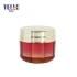 Skincare Packaging Plastic Gradient Red 30g 50g Empty Acrylic Jars for Cosmetics