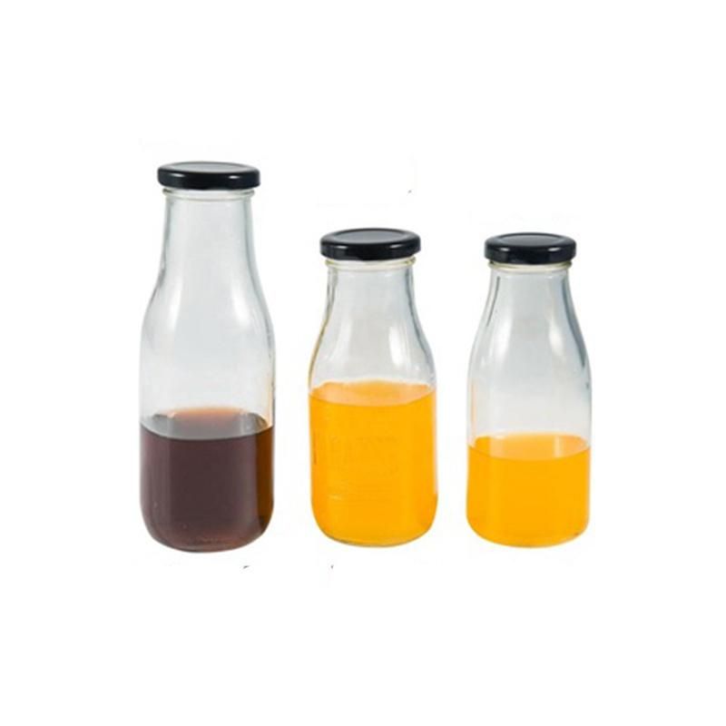 200ml 270ml Bottle Glass with Aluminum Cover, for Water, Beverage