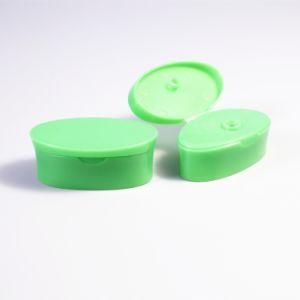 Light Color Cosmetic Plastic Bottle Screw Flip Top Cap