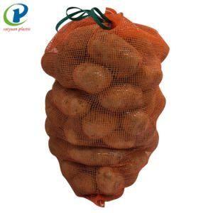 Strong Packing Vegetable PP Leno Drawstring Mesh Net Bag