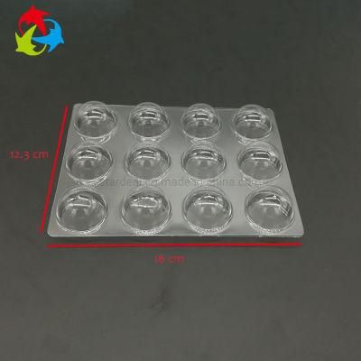 Disposable Transparent Pet Plastic Chocolate Cavity Tray