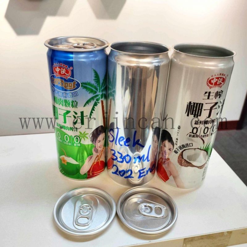 330 Ml 500 Ml Soft Drinking Aluminum Cans Hot in China