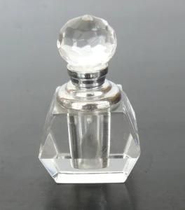 Clear Body Crystal Glass Perfume Bottle (JD-XSP-505)