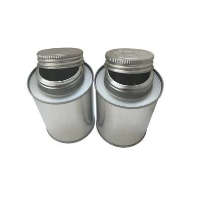 Full Size 4oz 8oz 16oz 32oz Empty PVC Glue Tin Can with Brush Mint 1/64 1/32 1/16 1/8 1/4gallon Bottle