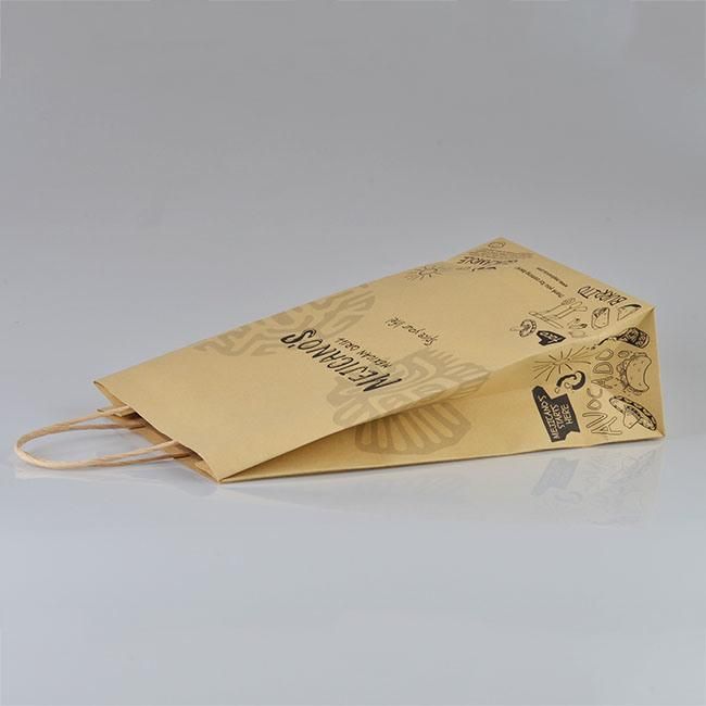 Hot Selling Printed Kraft Paper Food Bag