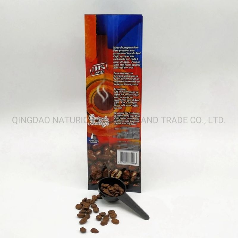 454G Matt Gold Color Coffee Bag Back Seal Coffee Pouch