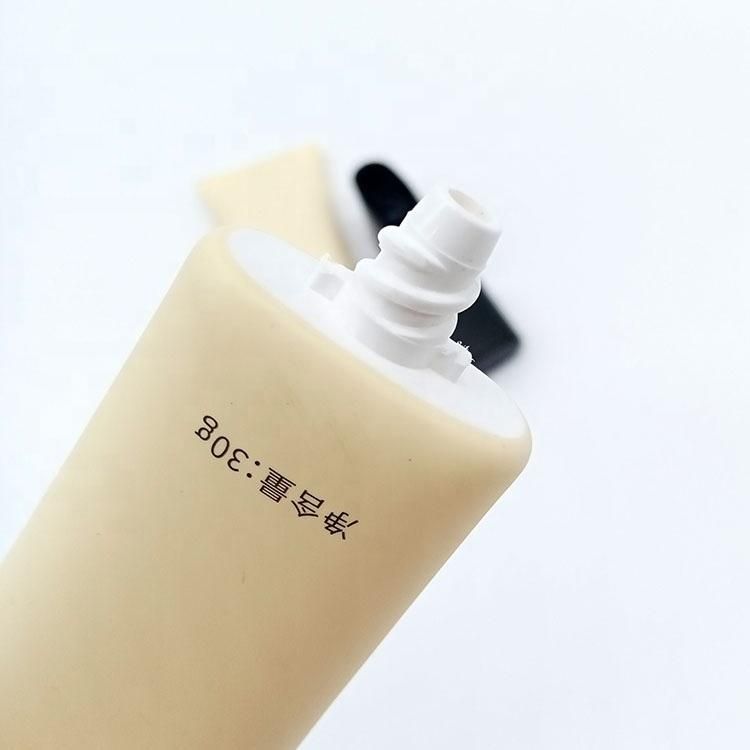 Empty Cream Tube with Screw Cover Cosmetic Packaging Tubes