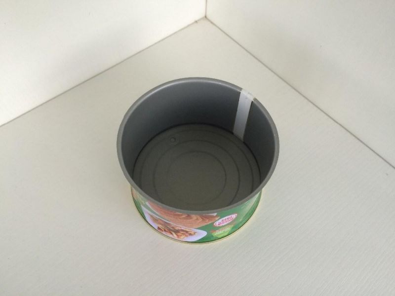 962# Empty Food Tin Can for 397g Luncheon Meat with Shrimp Paste