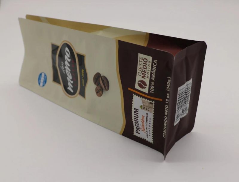 Bottom Gusset Ground Coffee Packaging Bags