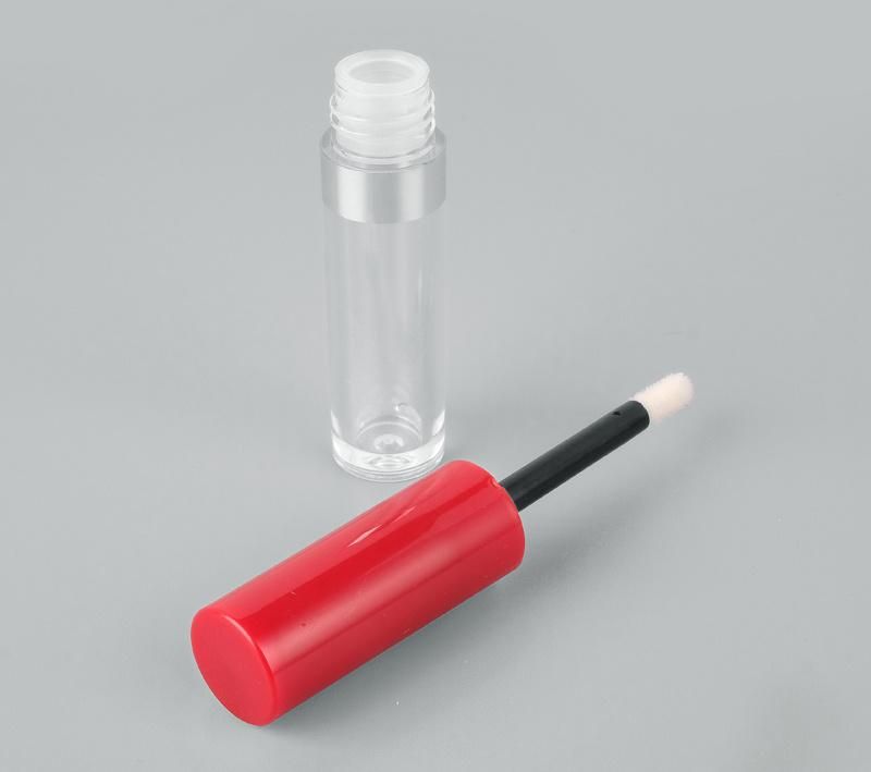 Wholesales Red Lip Gloss Containers Tube Private Label Round Liptint Container for Makeup Packaging