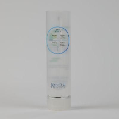 Surface Handling Offset Printing 120g Plastic Soft Pearl White Empty Cosmetic Cream Tube Material Plastic Packaging