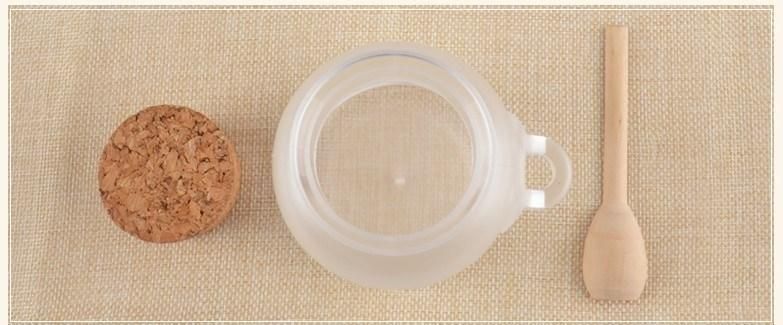 Plastic Container 500g ABS Round Bath Salt Bottle