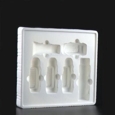 Wholesale High Quality White Cosmetics PVC Packaging Tray