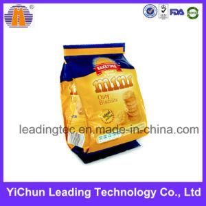 Mini Biscuit Packaging Side Gusset Customized Plastic Bag