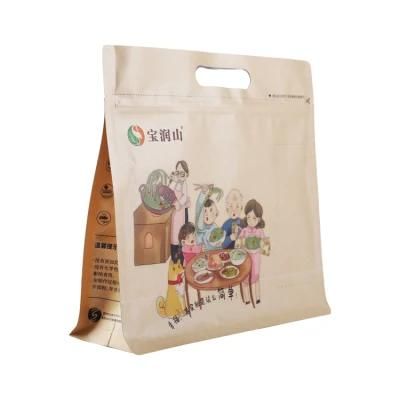 New Products Plastic Bags Sac Packaging Paper Vacuum Bag Pouch with Zipper