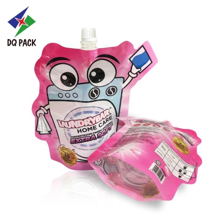 Special Shape Detergent Pakcaging Stand up Pouch with Spout