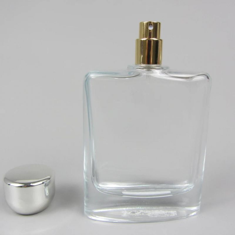 Bottles Packaging Rectangle Square Empty Glass Perfume Bottle