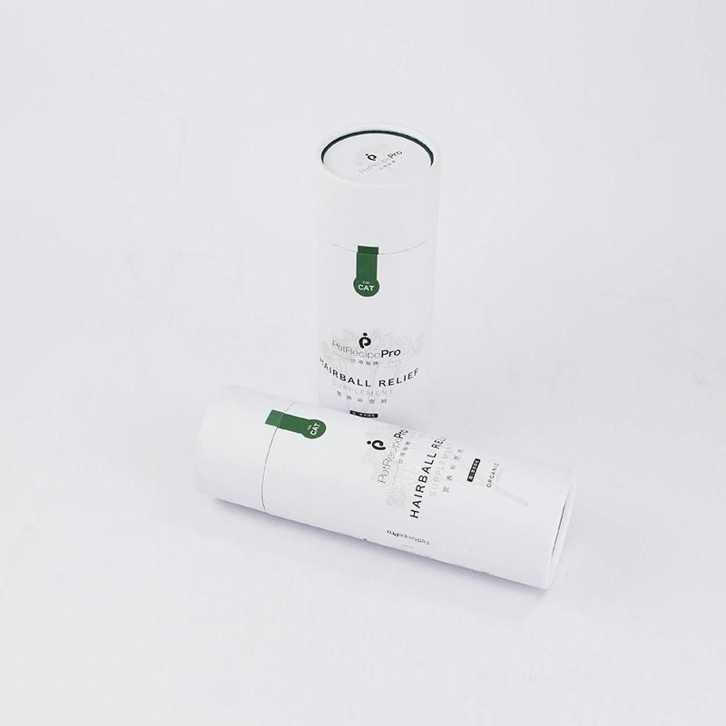 Custom Small Diameter Fsc Paper White Tube Box