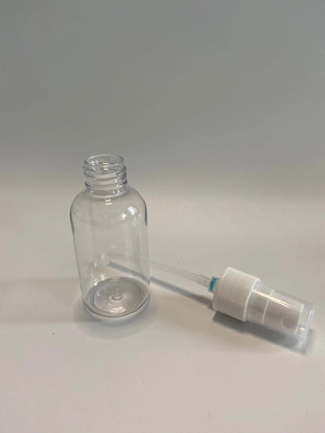 in Stock Empty Clear Disinfection Spray Plastic Bottles