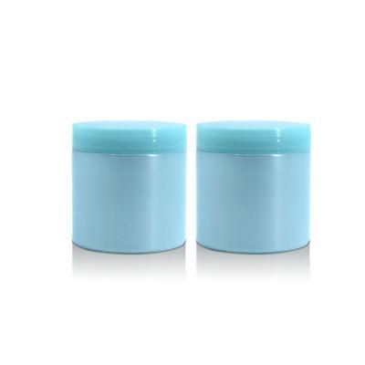 100g Blue Private Label Packaging Pet Cream Container Jar Cream Empty Jar Plastic Cosmetic Cream Jar for Skin Care