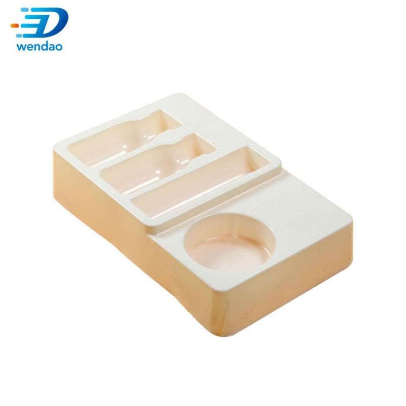 Customized1ml/2ml/3ml/5ml/10ml Medical Ampoule Glass Blister Plastic Packaging Tray