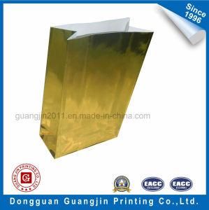 Gold Foil Paper Food Packaging Bag Without Handle