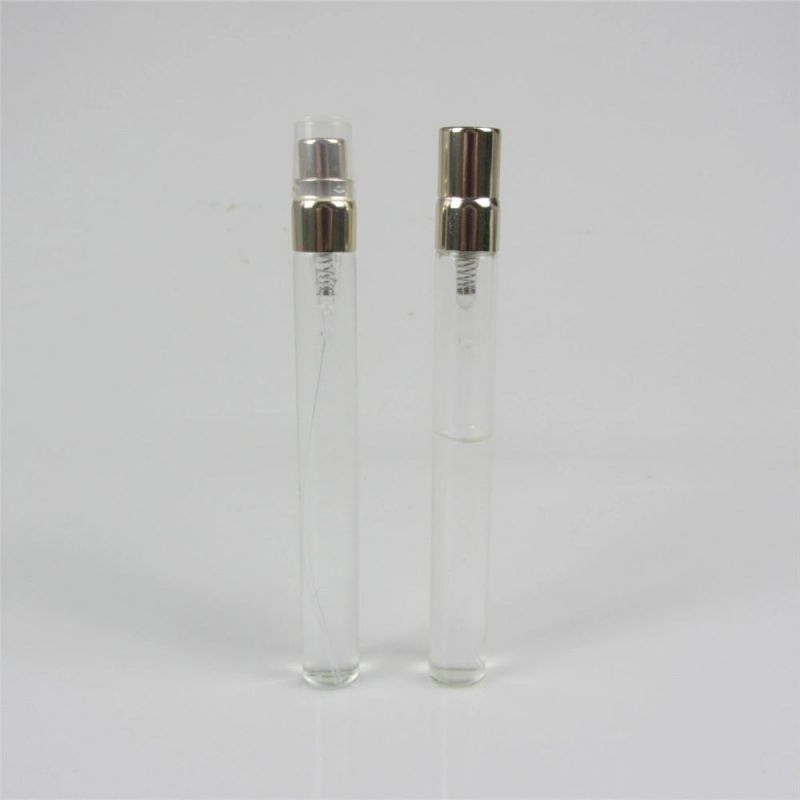 10ml 15ml Mini Small Custom Wholesale Refillable Oil Glass Black Perfume Bottle