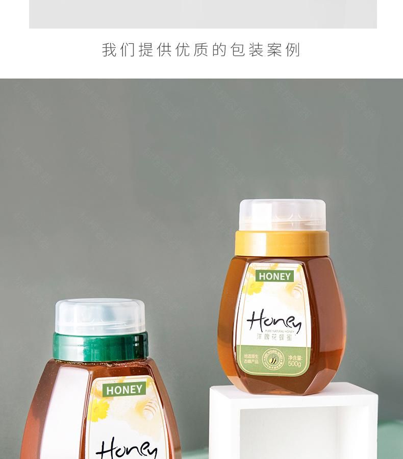 720ml 32oz 100g Plastic Honey Syrup Bottle