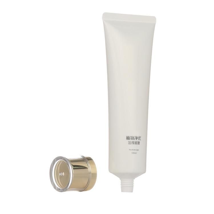 Hand Cream Lotion Packaging Squeeze Soft Plastic Tube, Biodegradable Plastic Squeeze Tube for Cosmetic Cream