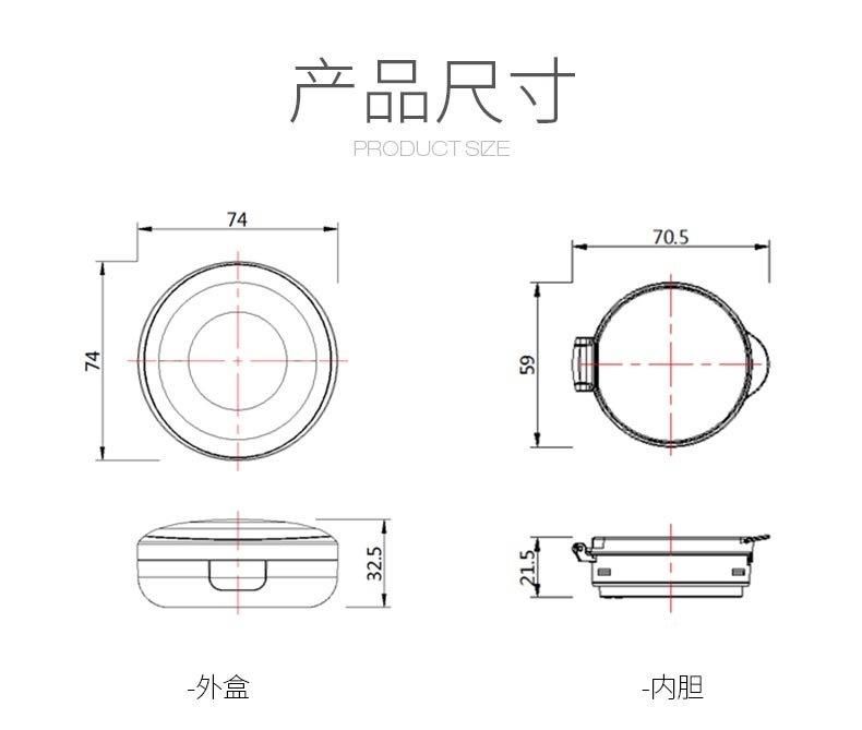 Qd04-Sulwhasoo Cosmetic Packaging Suppliers Empty Air Cushion Compact Powder Case Have Stock