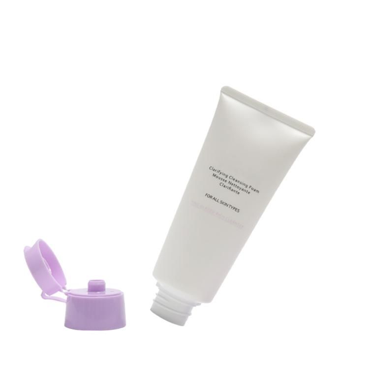 White Tube Cream Soft Tube Facial Cleanser Tube