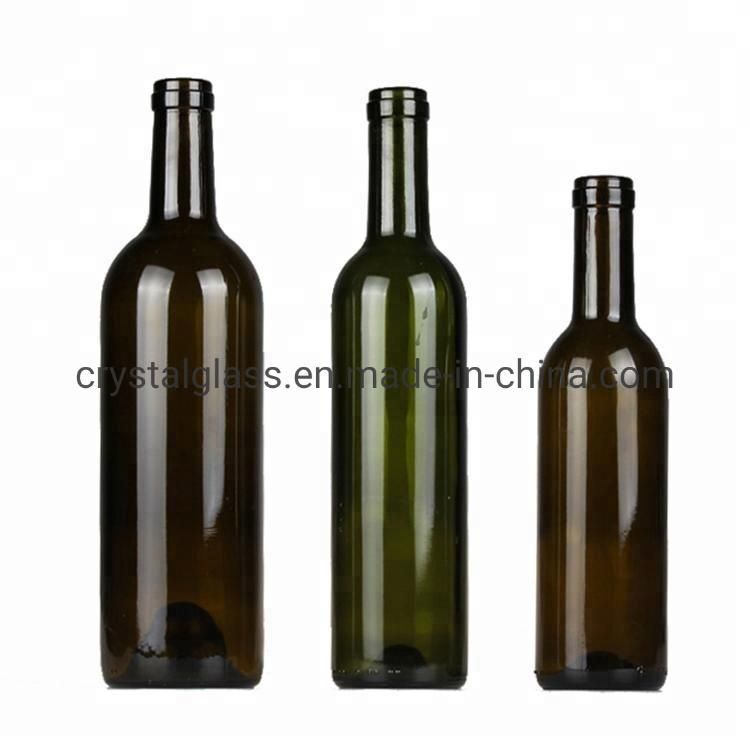 50ml/100ml/250ml/375ml/500ml/750ml/1000ml Wholesale Vodka Glass Whiskey/Brandy/Wine/Liquor Bottle