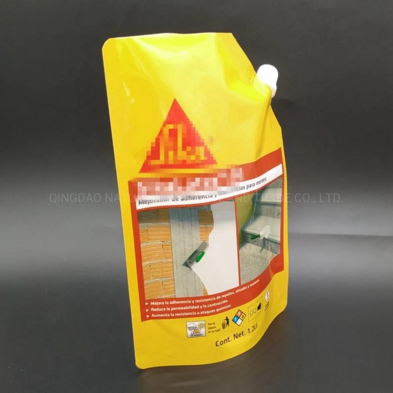 1.2L Putty Powder Packing Stand up Spout Bag