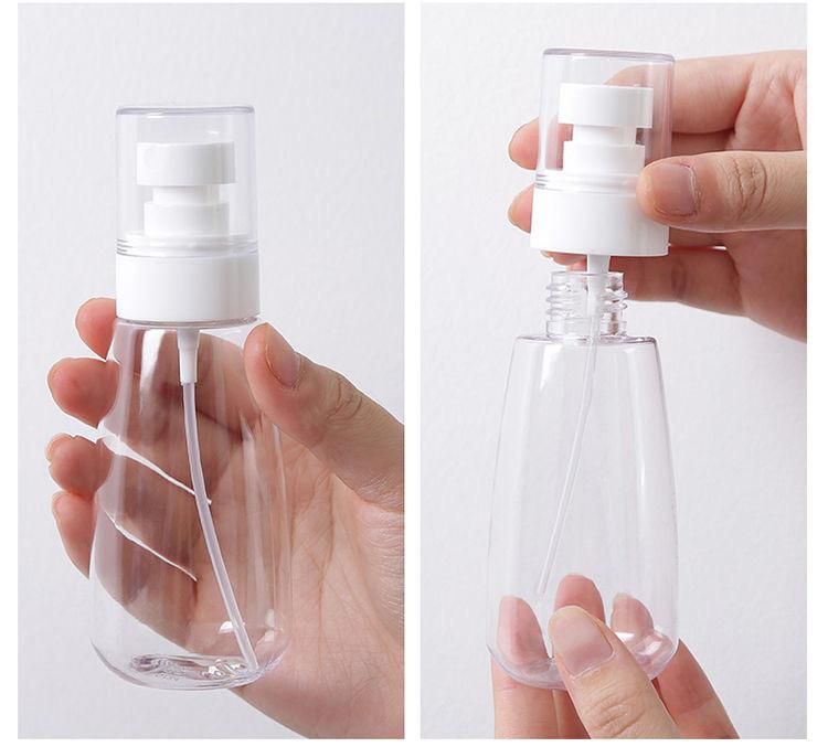 Pump Sprayer Hand Sanitizer Pet Plastic Packaging Lotion Bottle