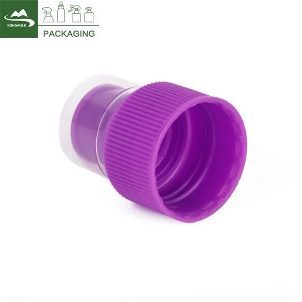 28/410 Screw Cap Pull Push Cap Plastic Lids for Drinking Bottle