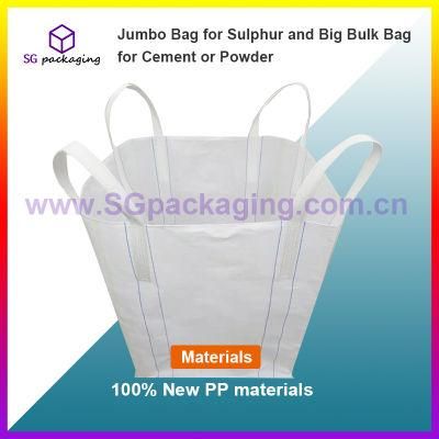 Jumbo Bag for Sulphur and Big Bulk Bag for Cement or Powder