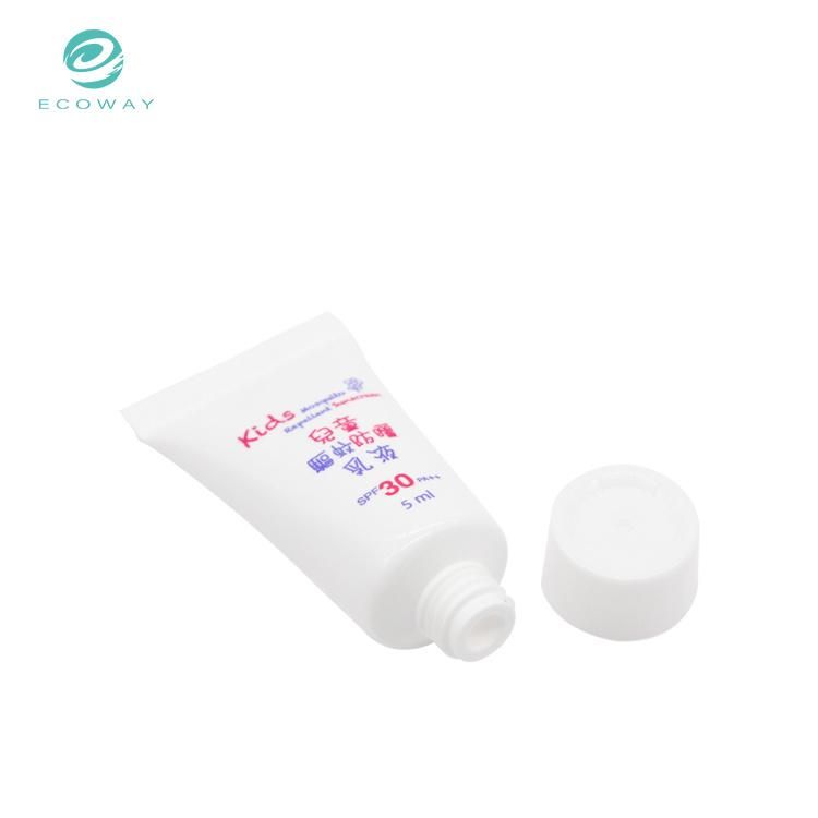 5ml Small Tube-Packed Basic Tube Offset Printing and Normal Capping Children′s Mosquito Repellent Sunscreen Lotion Tube