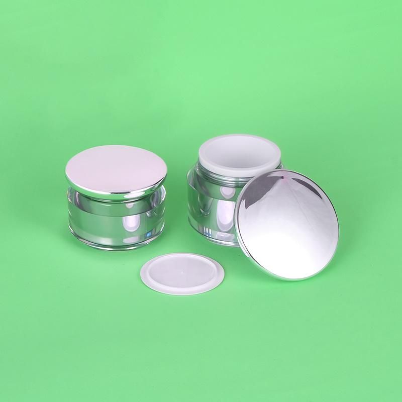 Wholesale 20g 30g 40g 50g Elegant Empty Acrylic Jar Cosmetic Jar for Skin Care