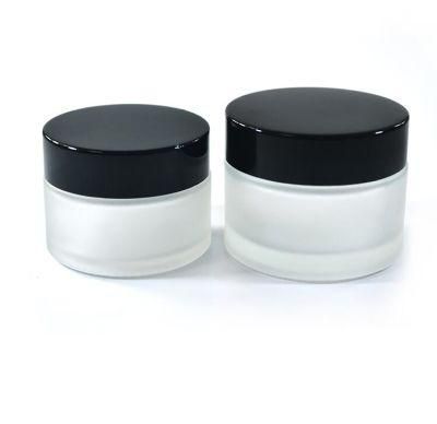 30g Good Quality Clear Amber, Blue, Green Cosmetic Packaging Glass Cream Jars