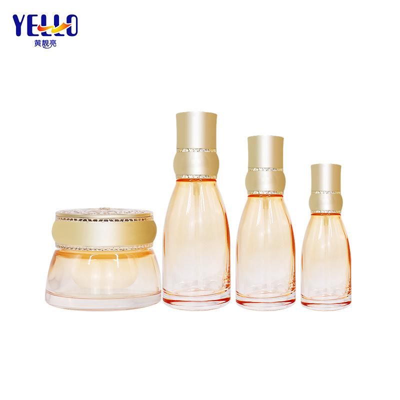 OEM Custom Packaging 120ml 100ml 40ml Customized Color Glass Jar Lotion Bottles