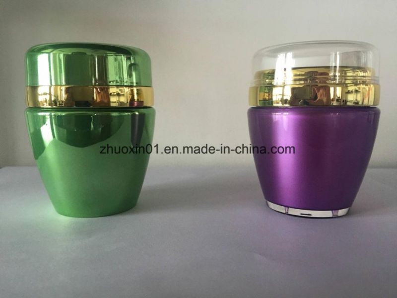 Hot Selling Cosmetic Jar Cone Acrylic Skin Care Packaging Jar