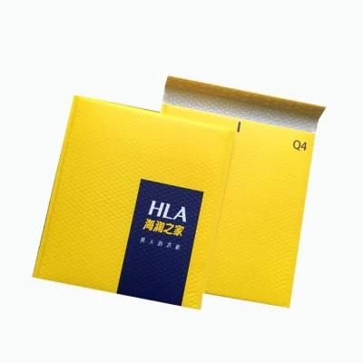 Custom Print Various Color Envelopes Bubble Bag Foil Metallic Bubble Envelope Express Mailer Baghot Sale Products