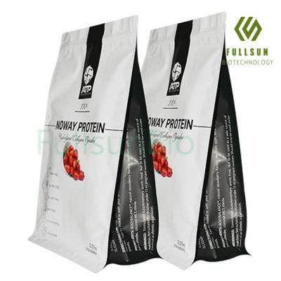 Plastic Food Packaging Bag Coffee Candy Pet Snack 3 Sides-Sealed Recyclable Bag Clear Window Compound Plastic Bags
