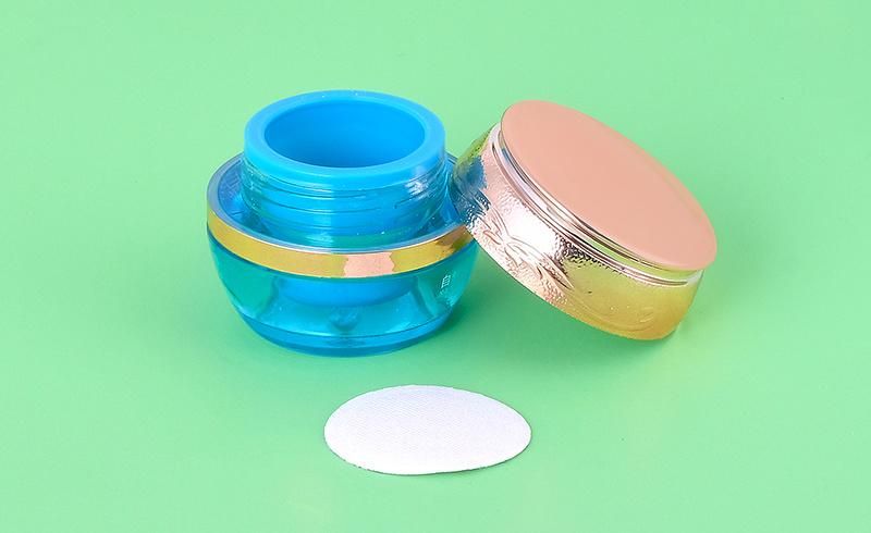 15g Luxury Empty Plastic Cosmetic Packaging Cream Jar